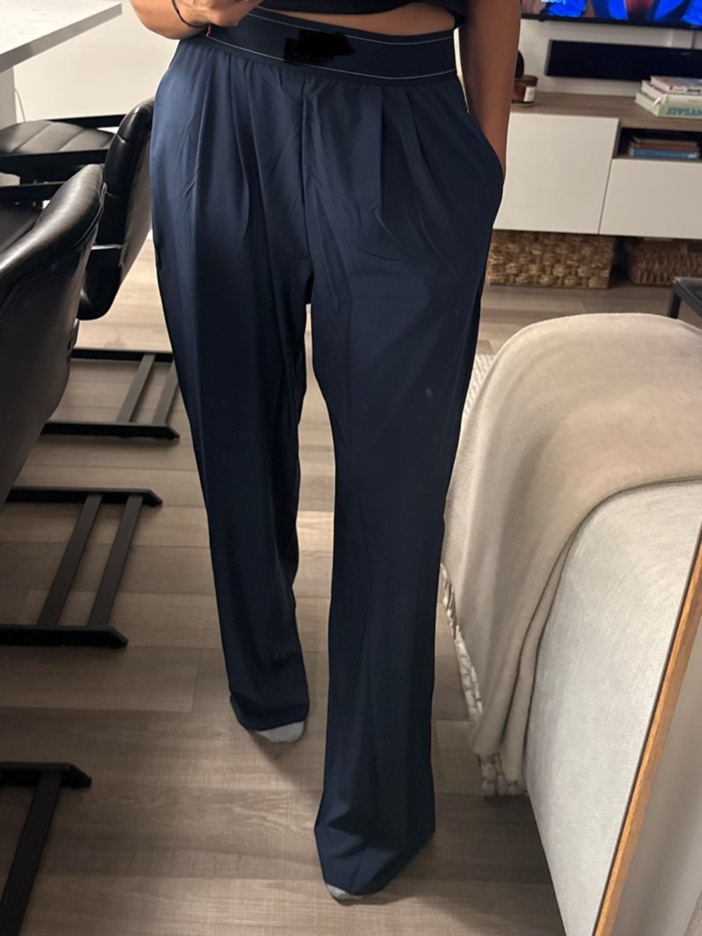 Suit Up Trousers in BLACK